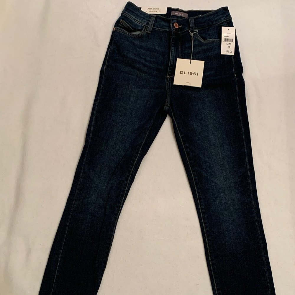 New DL1961 Instasculpt Farrow Ankle  mid rise Graham size 28